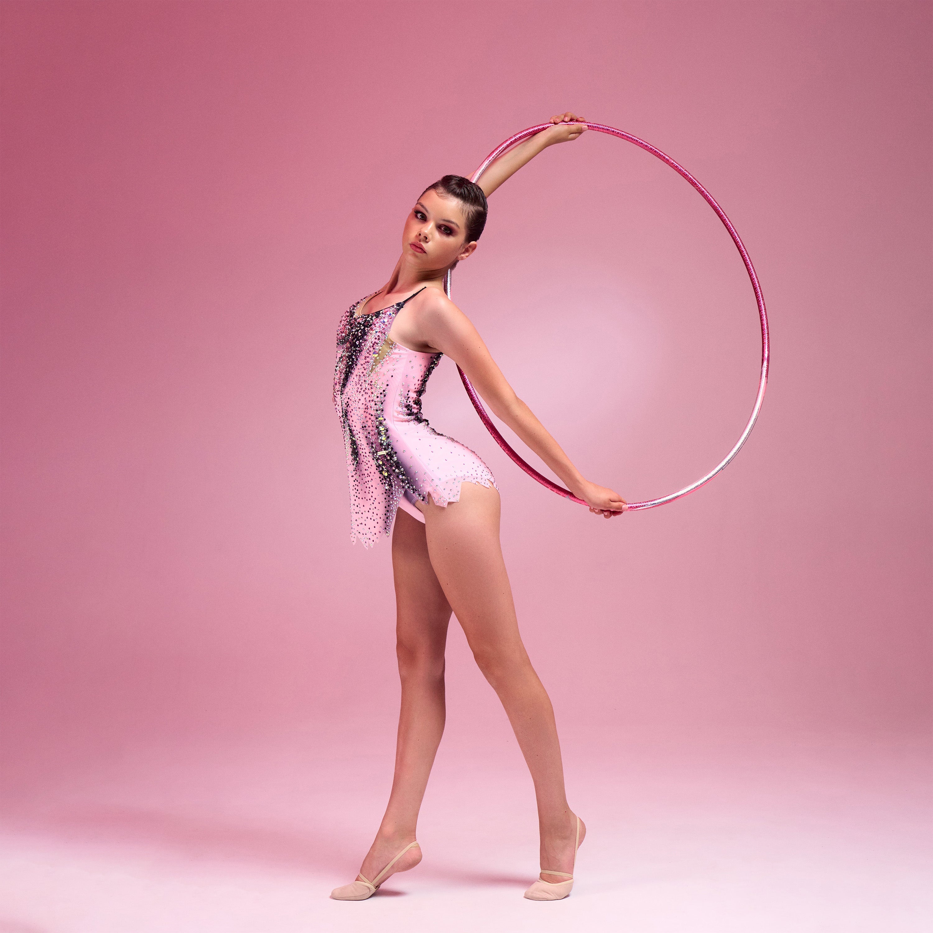 Justaucorps de gymnastique rythmique (en stock)