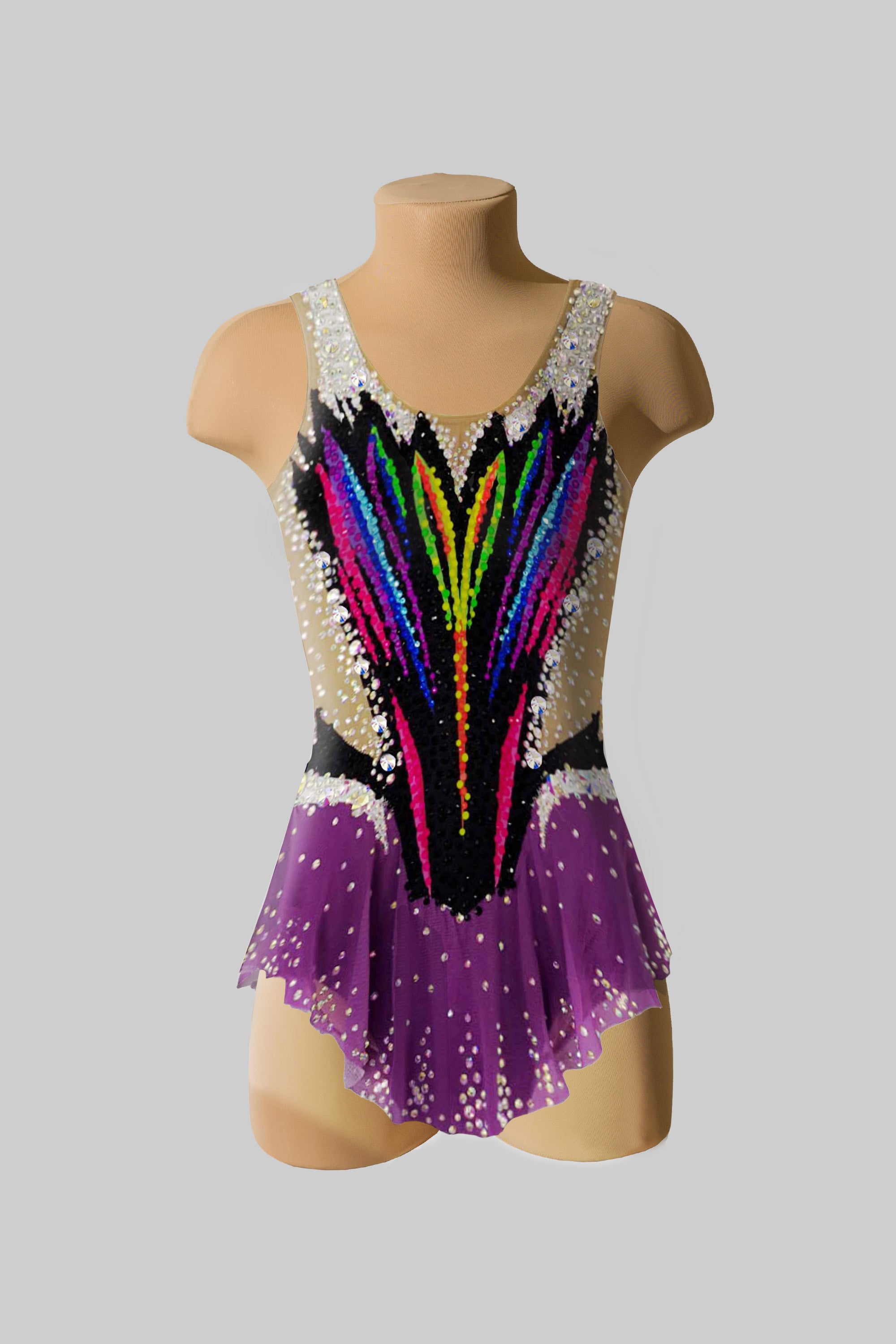 Justaucorps de gymnastique acrobatique (sur mesure) - Raysport