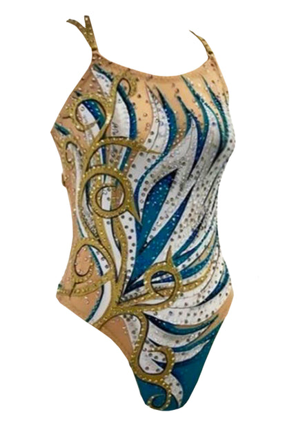 Maillot de bain pour les compétitions de natation synchronisée