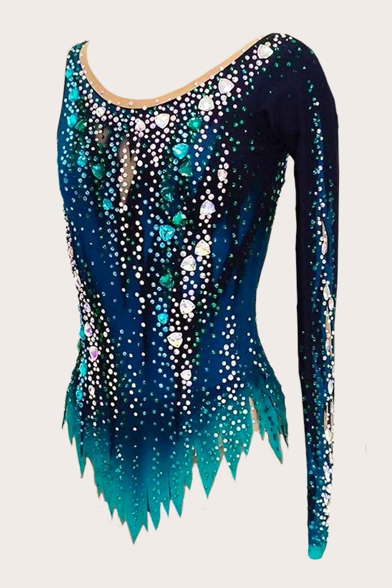 Justaucorps de gymnastique rythmique (en stock)