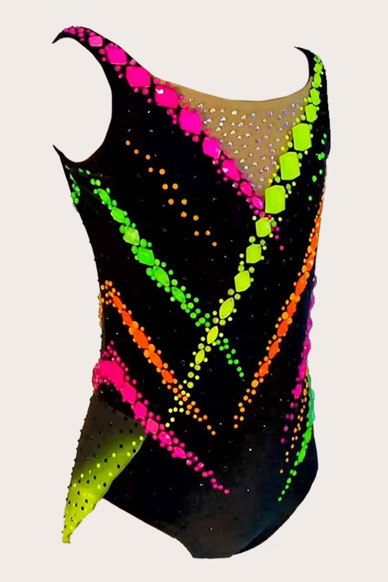 Justaucorps de gymnastique rythmique (en stock)